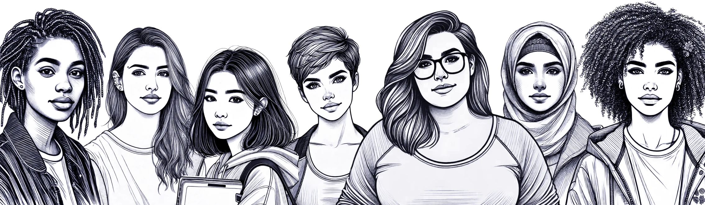 Diverse community of creators